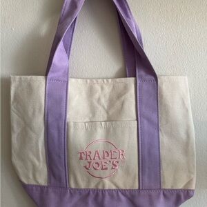 Trader Joe’s Mini Tote, Purple